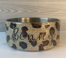 Load image into Gallery viewer, Custom Personalized Pet Bowl for Food or Water 32oz or 64oz