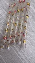 Load and play video in Gallery viewer, 10 Inch Junk Food Plastic Reusable Straws