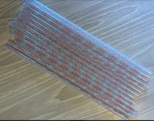 Load image into Gallery viewer, 10 Inch Firework Reusable Plastic Straws