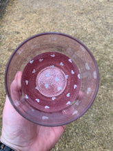 Load image into Gallery viewer, Roses are Red Blah Blah Blah Peek a Boo Wine Glass