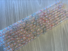 Load image into Gallery viewer, 10 Inch Las Vegas Print Plastic Reusable Straws