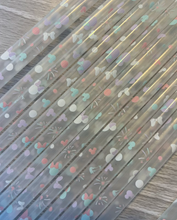 Load image into Gallery viewer, 10 Inch Pastel Mouse Plastic Reusable Straws