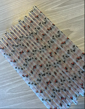 Load image into Gallery viewer, 10 Inch Mouse Black and Red Plastic Reusable Straws