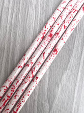 Load image into Gallery viewer, 10 Inch Blood Splatter Plastic Reusable Straws
