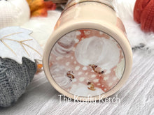 Load image into Gallery viewer, 24oz Light Blush Pumpkin Burst Tumbler- Ready to Ship
